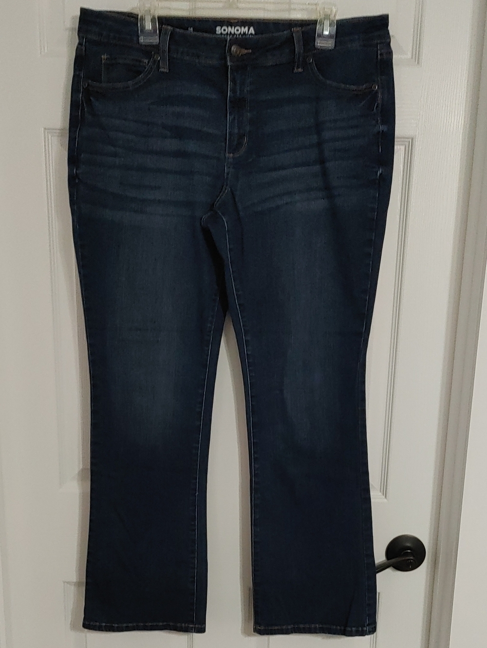 Sonoma Women’s Dark Indigo BootCut Jeans Size 16